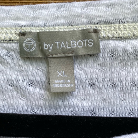 T by Talbots Mixed Stripe Pullover - Picture 6 of 8